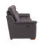 Fauteuil inclinable en cuir Global Brown