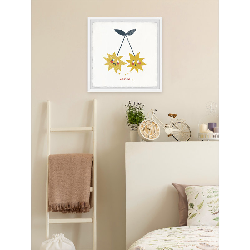 Gemini - Single Picture Frame Print, 61cm H x 61cm W