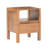 Varick Oslo 1-Drawer Solid Wood Nightstand-1117702639