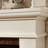 Beige Solid Wood Electric Fireplace-789643911