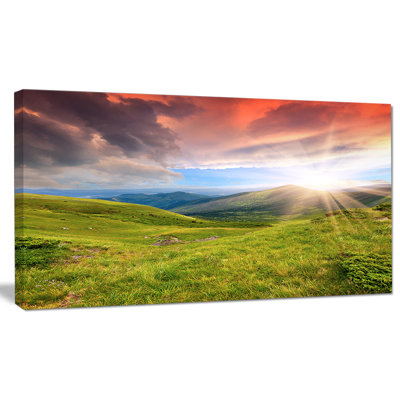 " Green Summer In Carpathians "