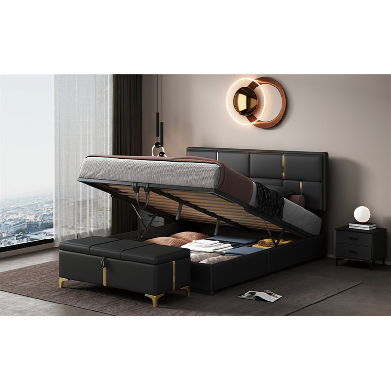 2-Pieces Bedroom Sets, Black