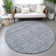 Machine Washable Indoor/Outdoor Colman ACN2152 Striped Rug