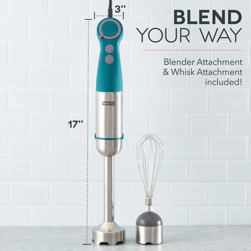 Dash Chef Series Hand Blender, Teal