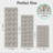 Geometric Pattern Non-Slip Washable Kitchen Mats