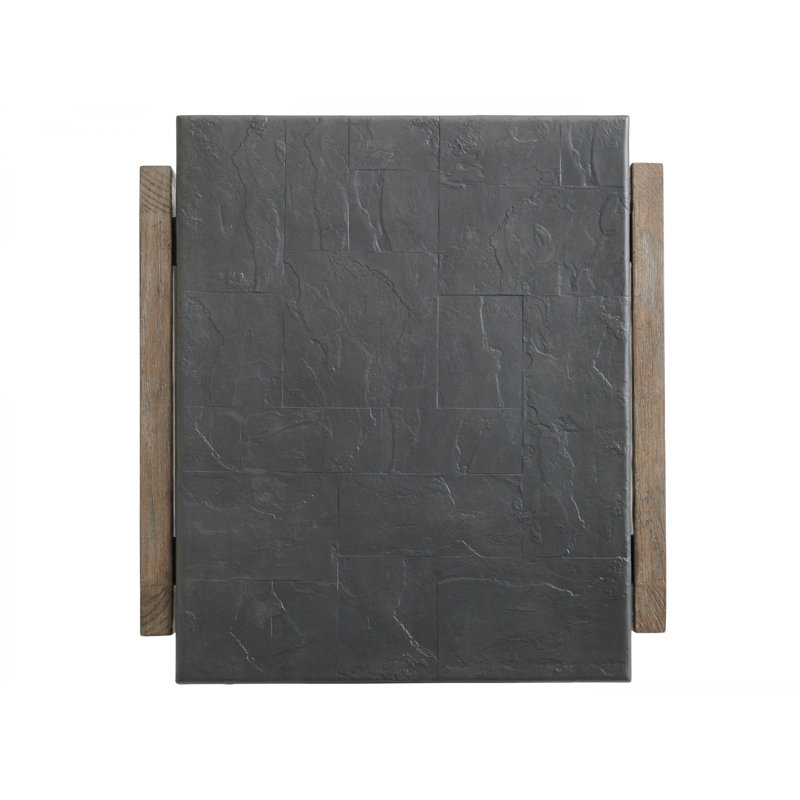 La Jolla Cast Top Rectangular End Table