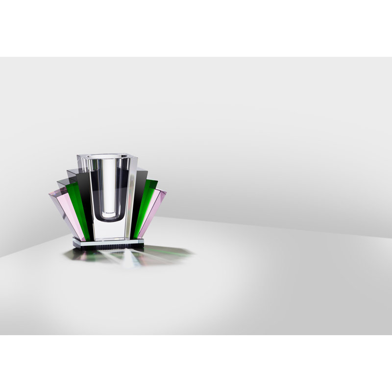 Harlem Handmade Crystal Table Vase