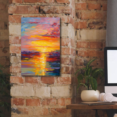 «Coastal Sunset 3» par Petals Prints Design