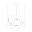 Lustre à 5 lumières Sujal-876120025
