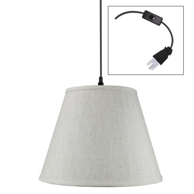 Luminaire suspendu 1 lumière à cône simple Josephine