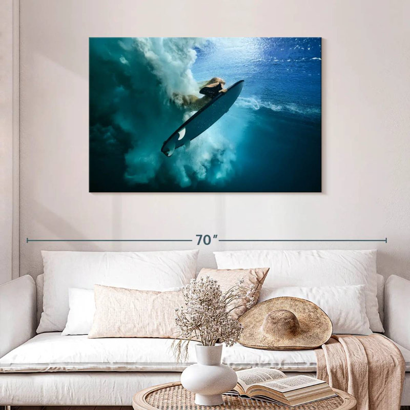 Sireci Surfer Duck Dive, 30" H x 45" W