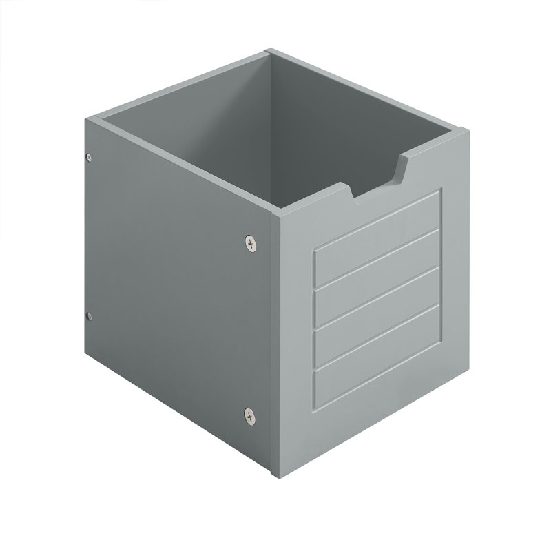 Lyndora 30 x 144cm Free Standing Cabinet, Gray