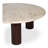 Carlisa Feuily Three Leg Coffee Table