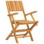 Foldable Outdoor Patio Dining Armchair