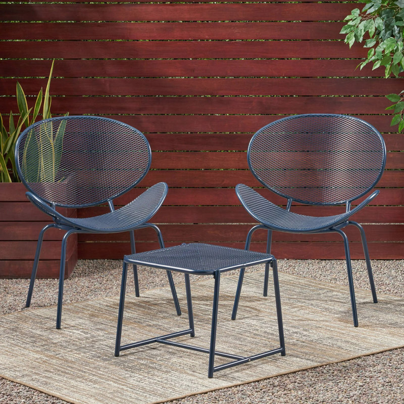 Chat Set, Navy Blue