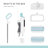15S Fast Heat-Up 7 in 1 Steamer Mop with 2 Washable Pad & Visible Water Tank-111970042