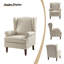 Upholstered Armchair-1448078806