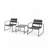 Charming Patio Table and Chairs Set for Ultimate Relaxation-243558525