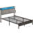 Jeffory Bed with Storage Headboard and Integrated Charging Station-789754275-740190964