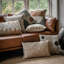 Darbyville Yellow Square Cushion