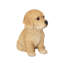 Brown Golden Retriever Decorative Puppy Figurine for Home & Garden Décor, Handpainted Polyresin Dog Statue, Realistic Design | Gift for Dog Lovers | Weather-Resistant Indoor/Outdoor Decor