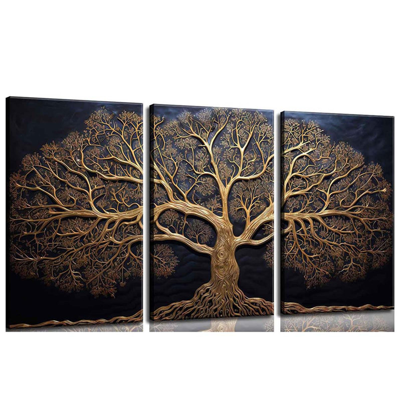3 Piece Wrapped Canvas Print