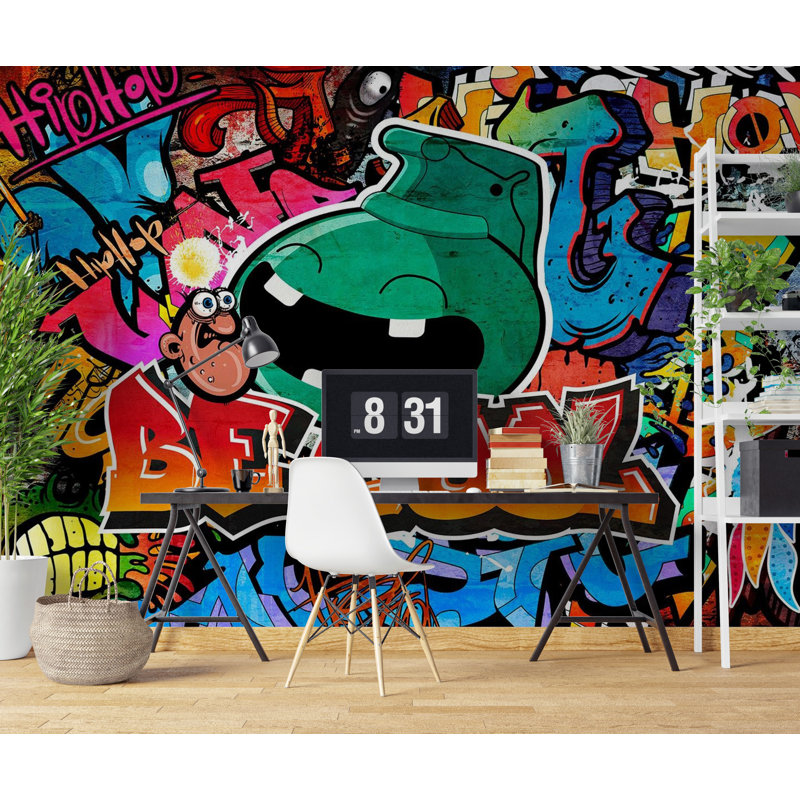 Idan Peel & Stick Wall Mural, 6.83' L x 115" W