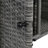 K&K 52.8"W Wicker Outdoor Grill Cart With Extended Plastic Wood Table Top, Rolling Kitchen Island On Wheels With Storage Cabinet, For Patio Backyard Garden Poolside, Double Handle Design, Grey
