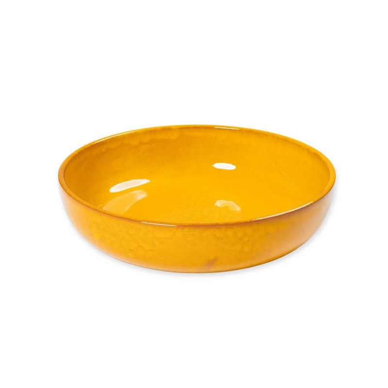 Latitude Vive Cateluta Ceramic Serving Bowl, Orange