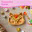 Tiny Dining - Fox Bamboo Suction Plate-121835447