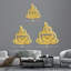Grande horloge murale en métal fumant une tasse de café sculpture murale suspensions silencieuses Home Decor Living-98916670-98916667