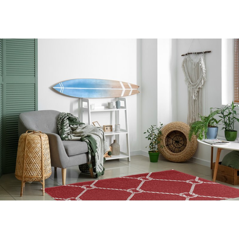 Adony Chenille Geometric Indoor Rug, Rectangle 4' x 6'
