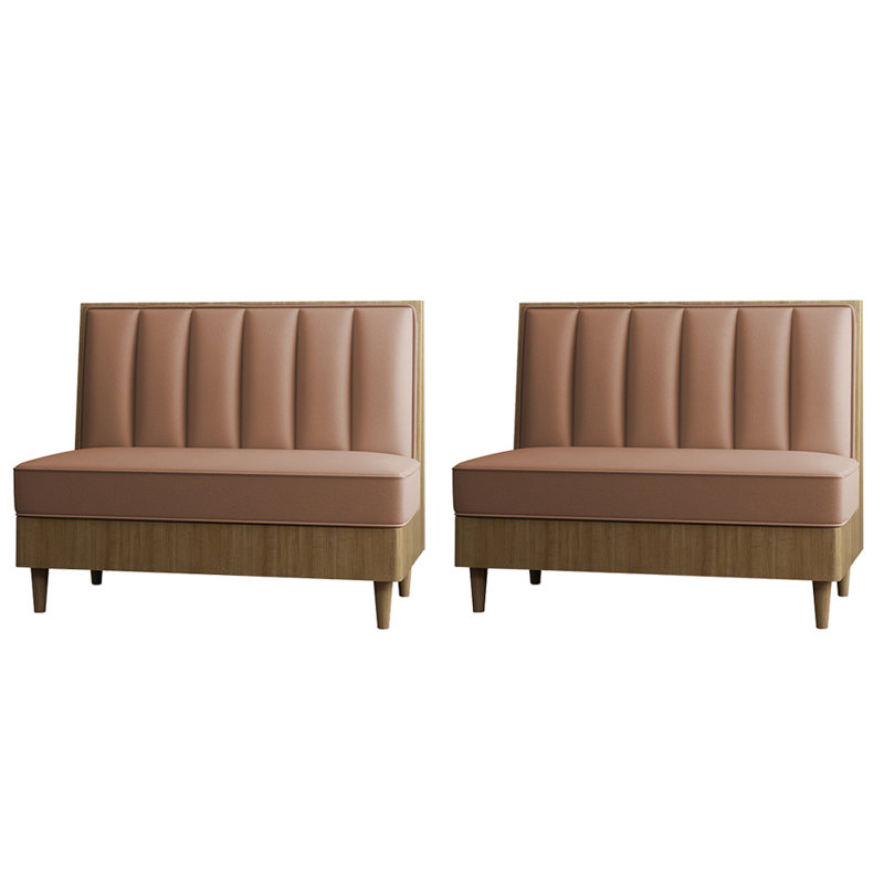 Élégant banc de bar-restaurant, Beige
