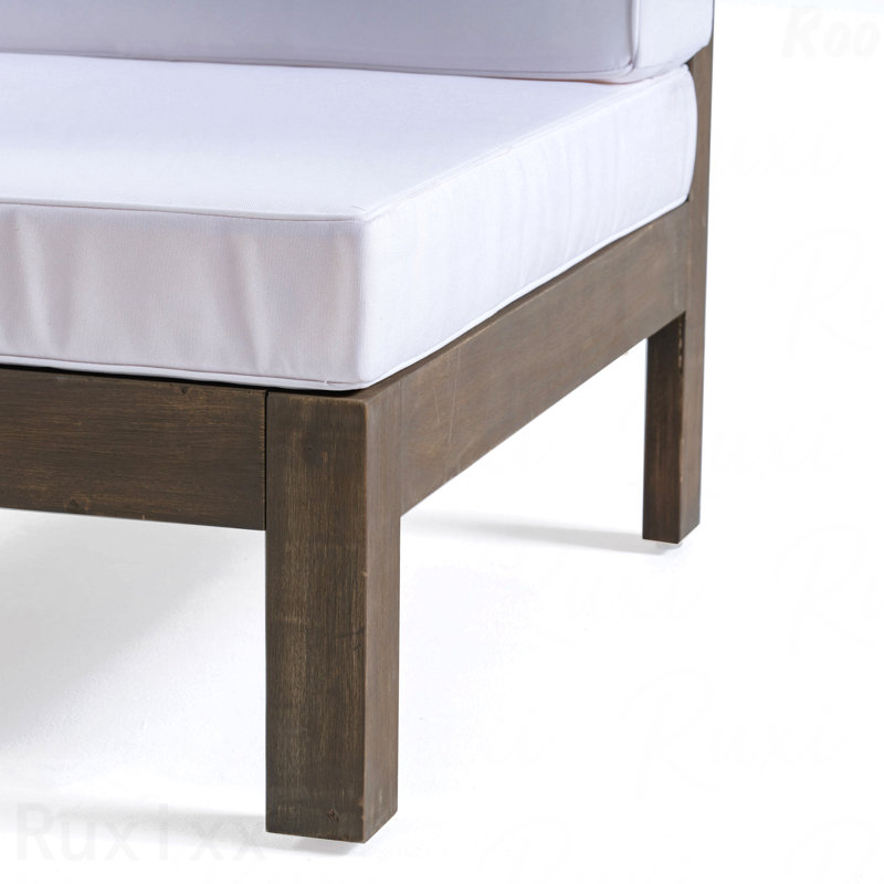 Chaise de patio Oana - blanc