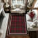 Design Center Magee Garnet Plaid Area Rug