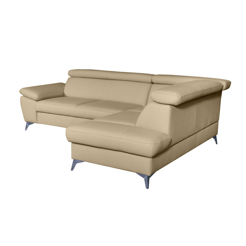 Ashianna 4 Seater Sofa Bed, Beige, Right Hand Facing
