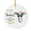 Ornement boule de vache
