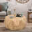 38.58"Three-dimensional Embossed Pattern Design American Retro Style Coffee Table