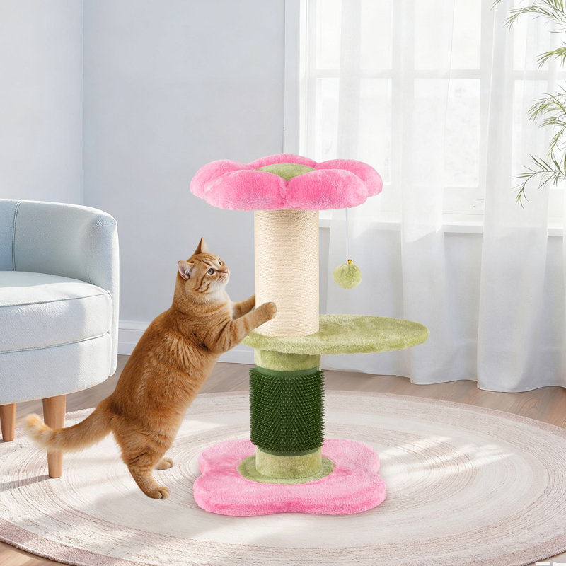Cat Tree Multi-Layer Cats Tower with Padded Plush Perch