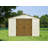 Woodbridge Plus 10.5 ft. W x 10.5 ft. D Vinyl Storage Shed with Foundation