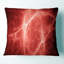Éclairage lumineux sur un ciel rouge - coussin à imprimé floral-30718811-30718815