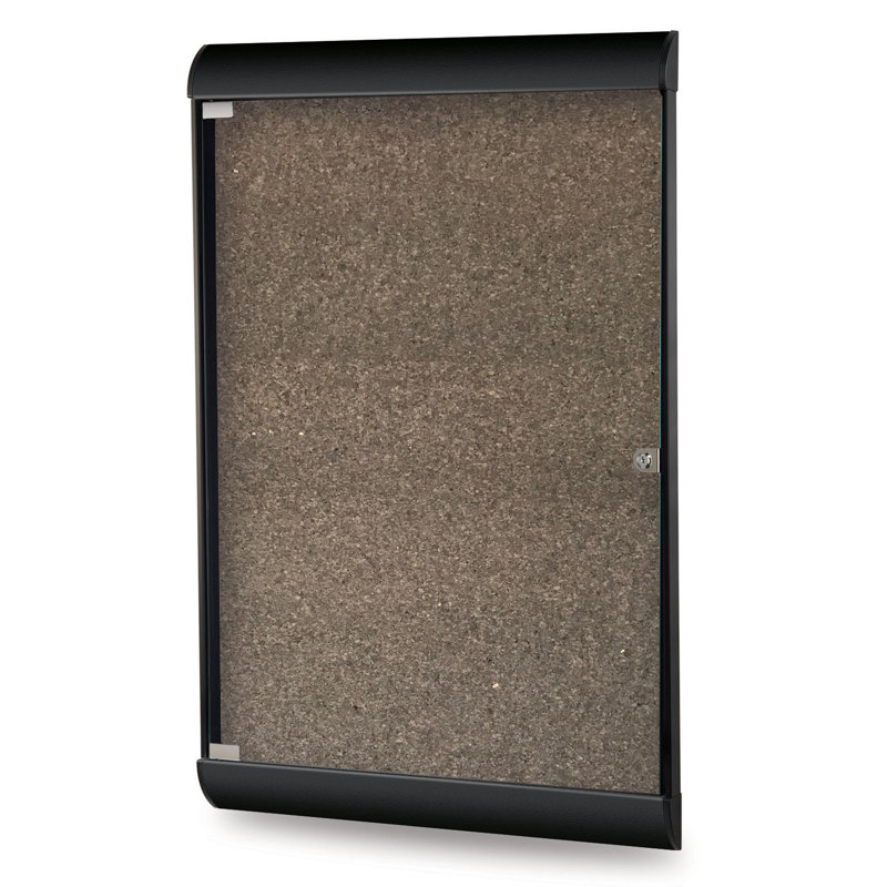 Babillard mural, 42,13 po x 27,75 po, Noir