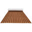 Addylin Rectangle 240 cm x 90 cm Striped Cowhide Indoor / Outdoor Area Rug