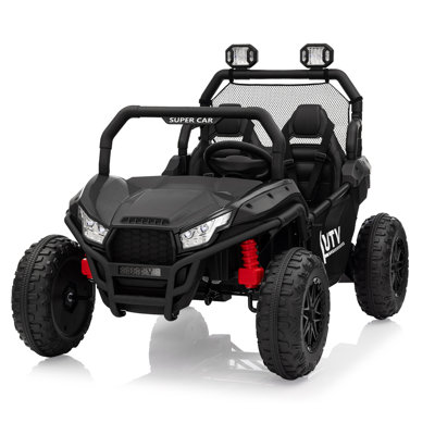 2 places 24V Ride On Car, véhicule électrique utilitaire pour enfants, camion électrique 400W