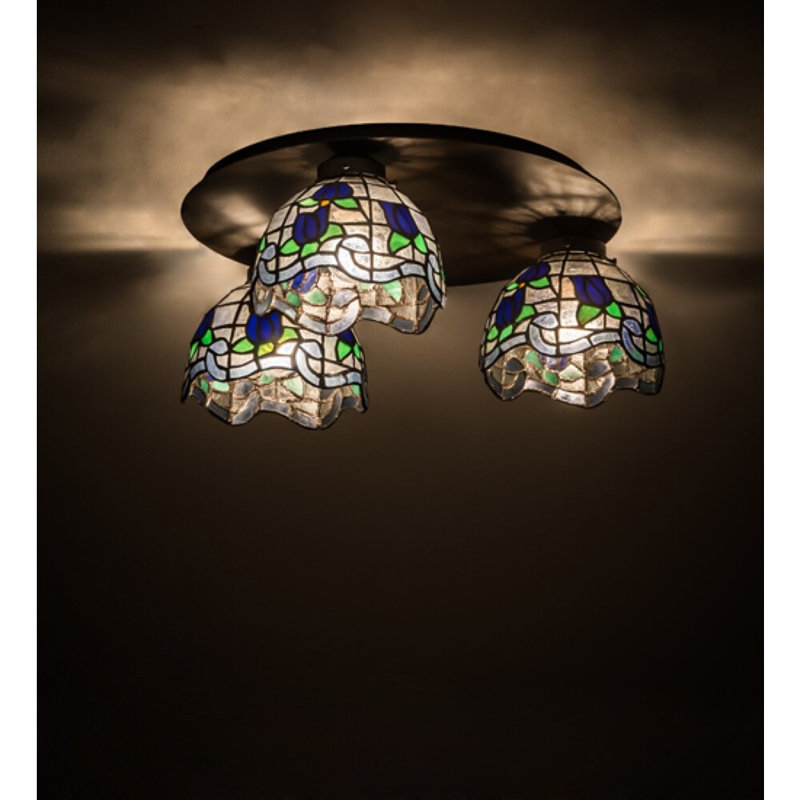 Roseborder 3 - Light Flush Mount