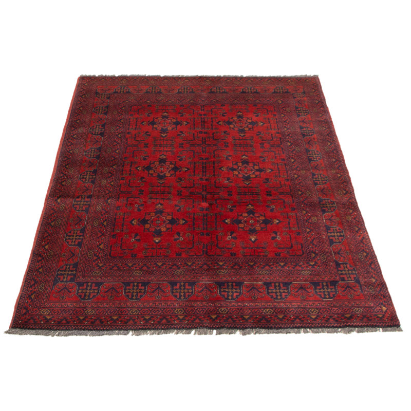 Tapis rouge Finest Khal Mohammadi 4 pi 10 po x 6 pi 6 po