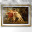 Venus and Adonis-Peter Paul Rubens - reproduction d'art avec passe-partout et verre-c. 1635-439840912-439840913-439840919