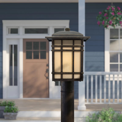Tête de lanterne câblée 1 lumière Albena Imperial Bronze