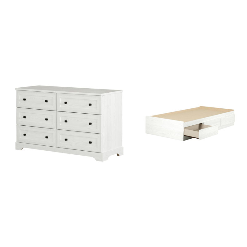 Table de chevet Hazen White Pine