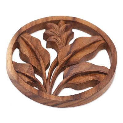 Panneau de suspension en bois